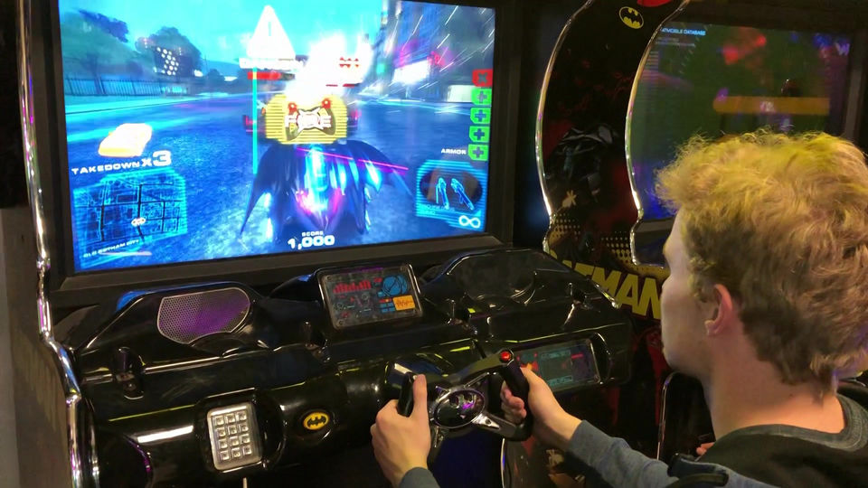 Day out at the arcade